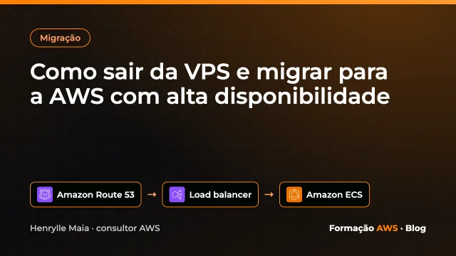 Como sair da VPS e migrar para a AWS com alta disponibilidade